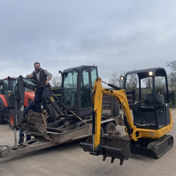 SOLD - Volvo EC18D 1.8 ton Cabbed Digger